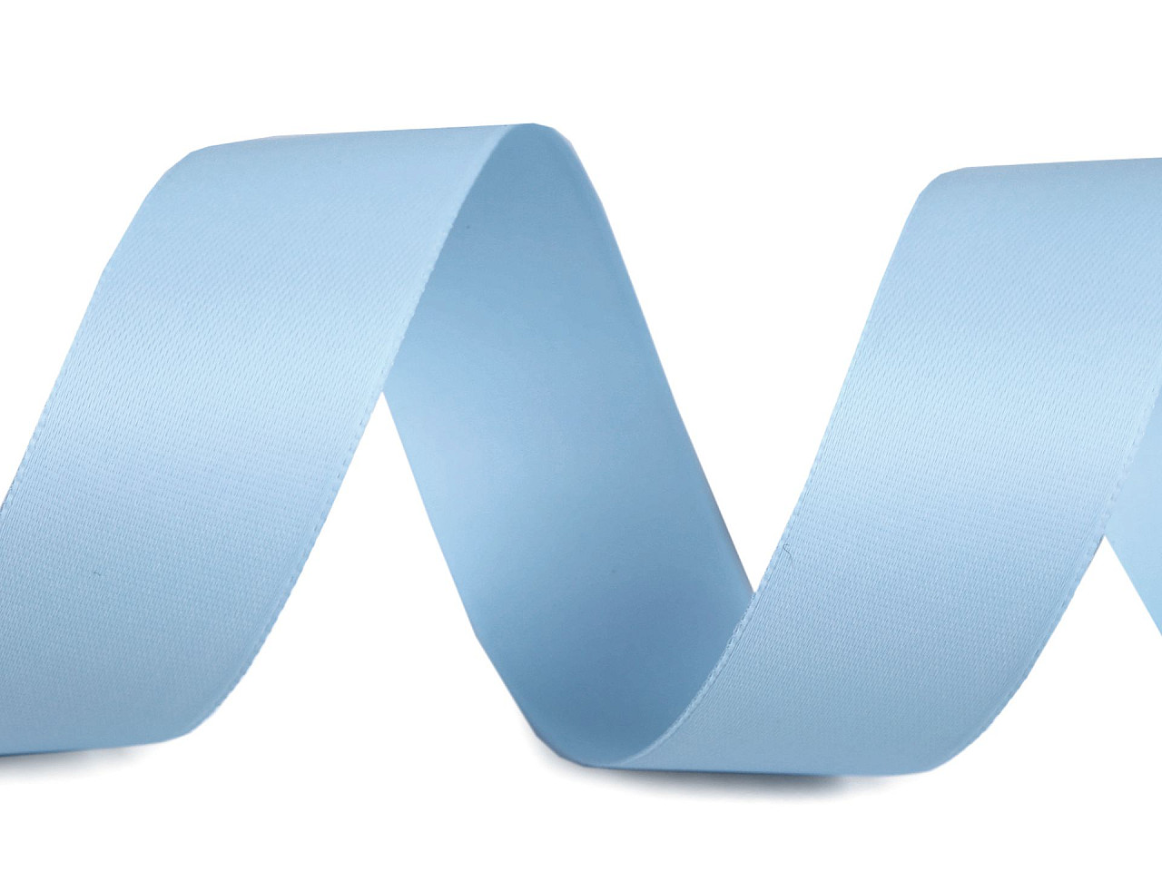 Double face satin ribbon width 24 mm matte - Light brown (20 Meters)