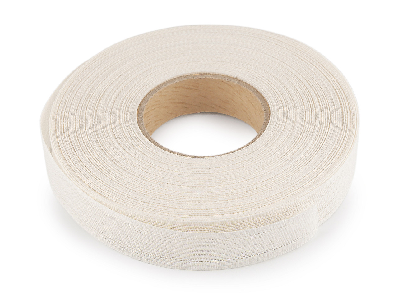 Cotton reinforcement, width 32 mm - Ecru light (1 Meter)