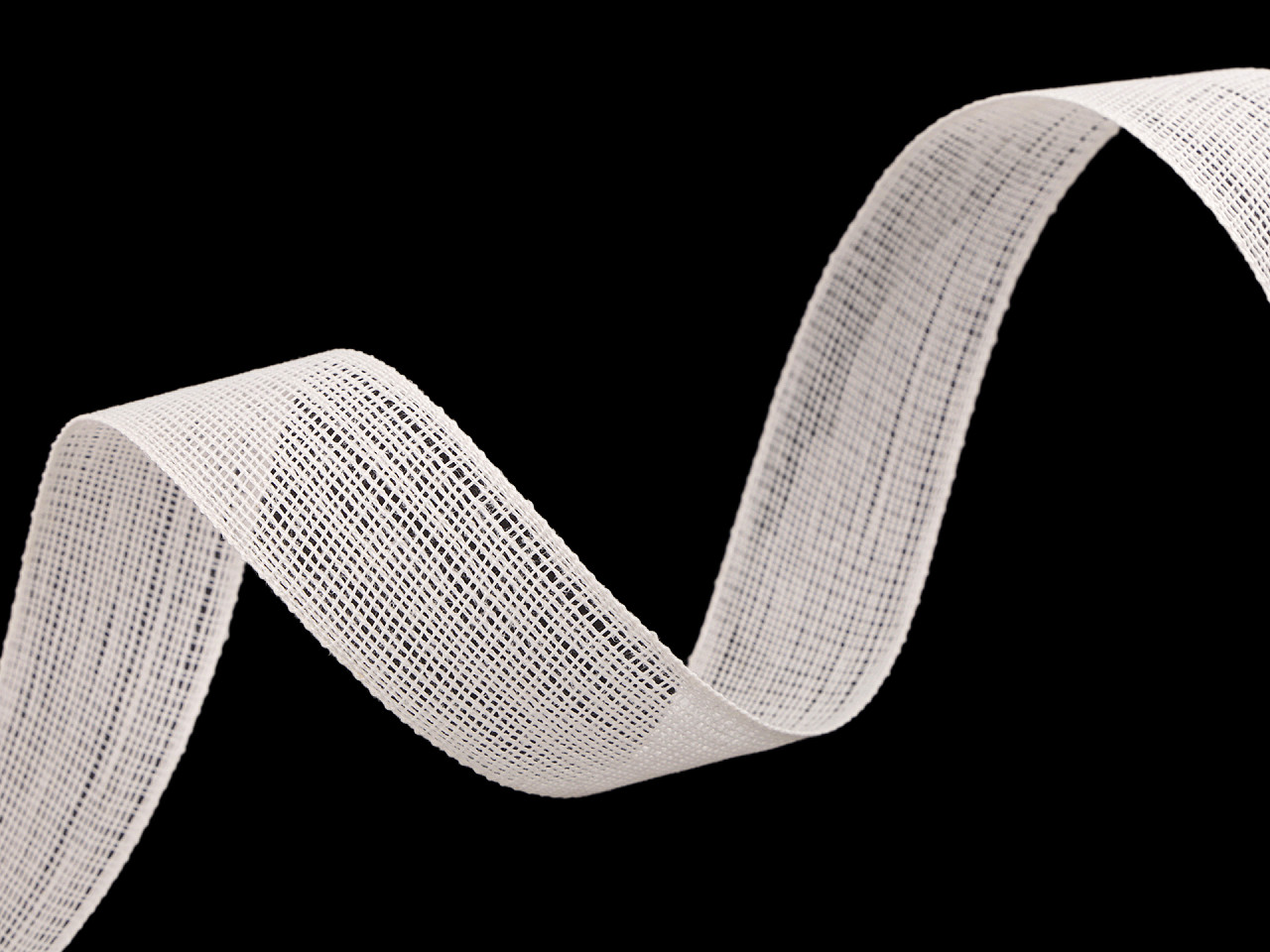 Cotton reinforcement, width 32 mm - Ecru light (1 Meter)