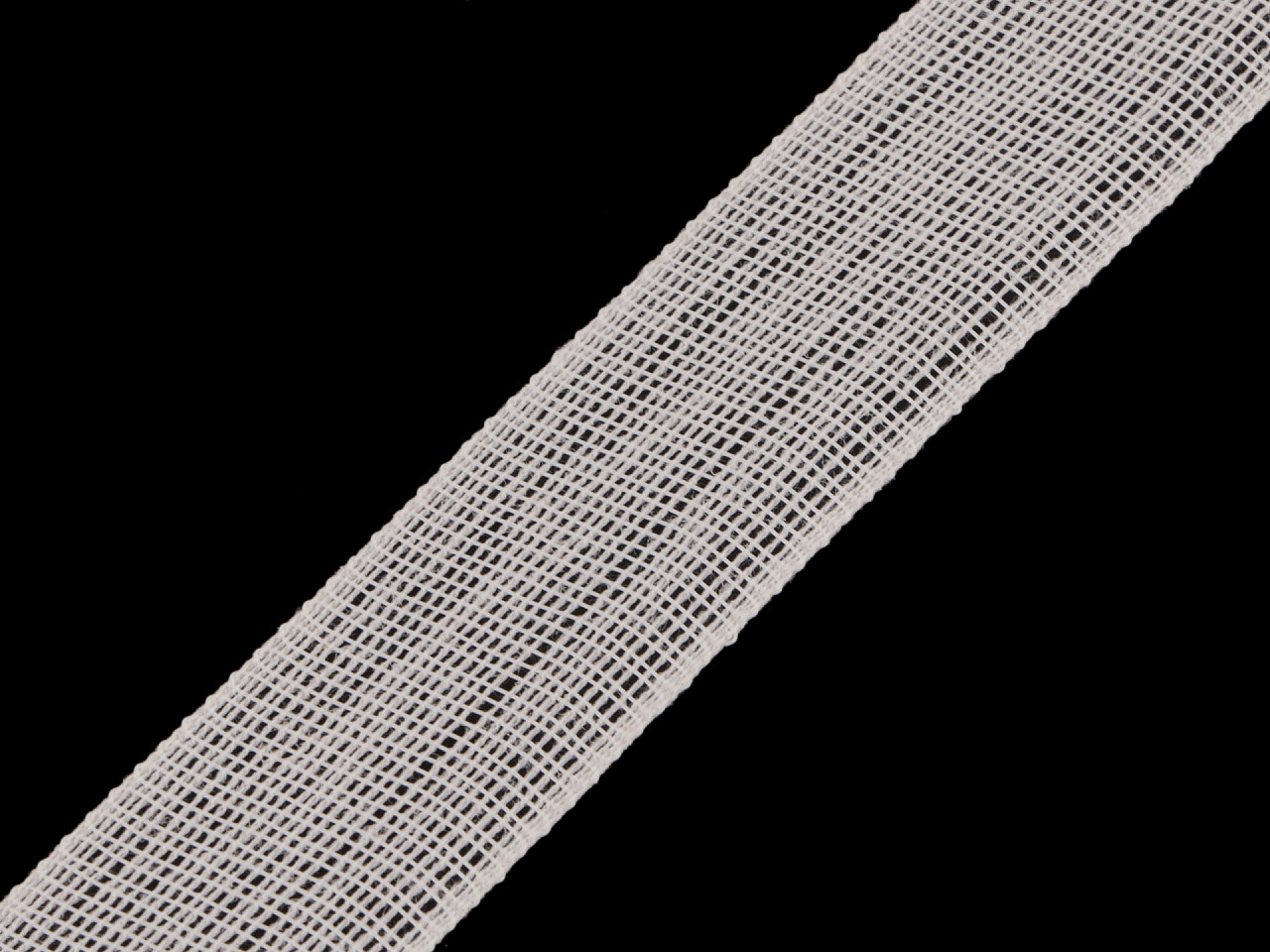 Cotton reinforcement, width 32 mm - Ecru light (1 Meter)
