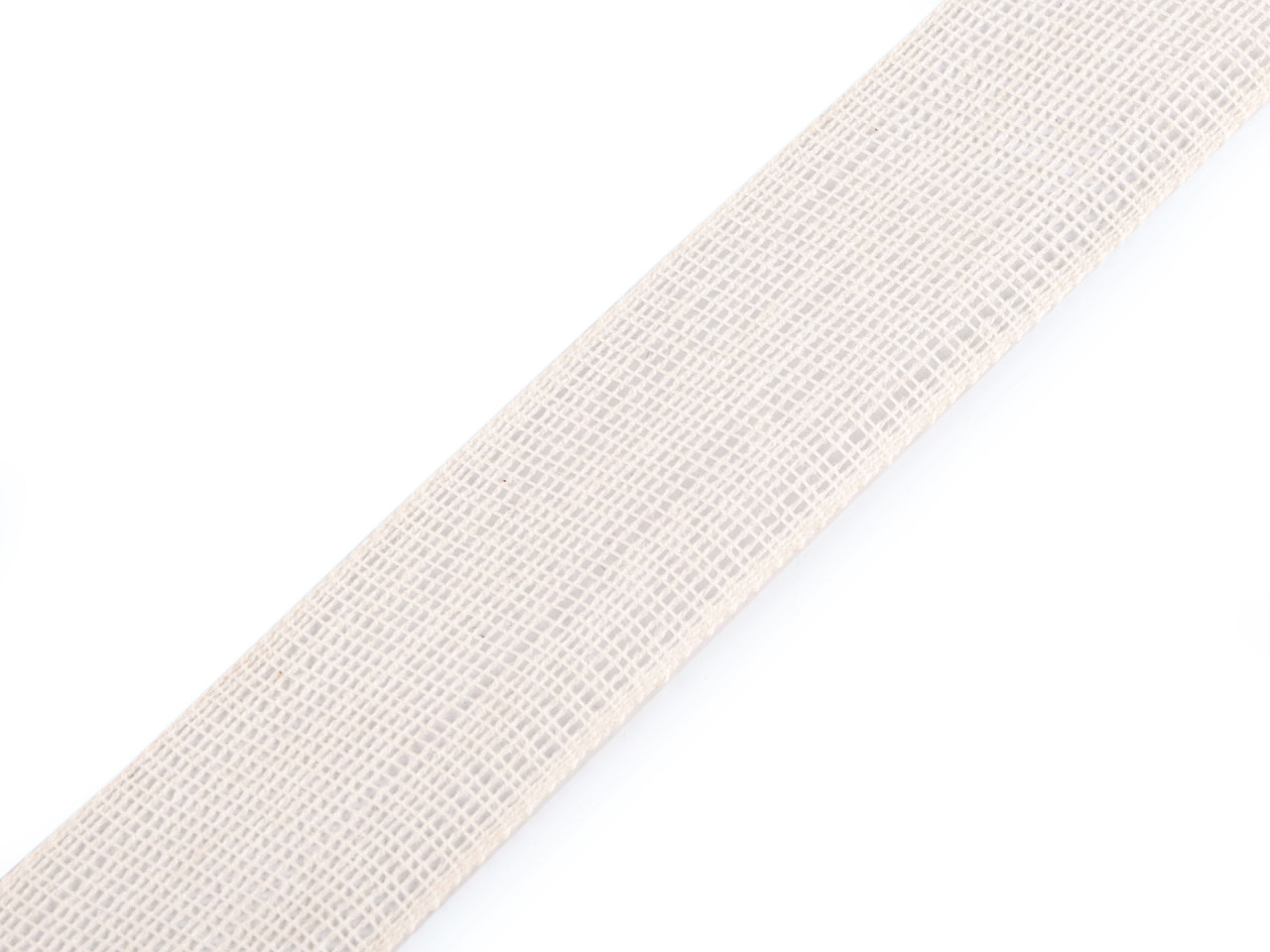 Cotton reinforcement, width 32 mm - Ecru light (1 Meter)