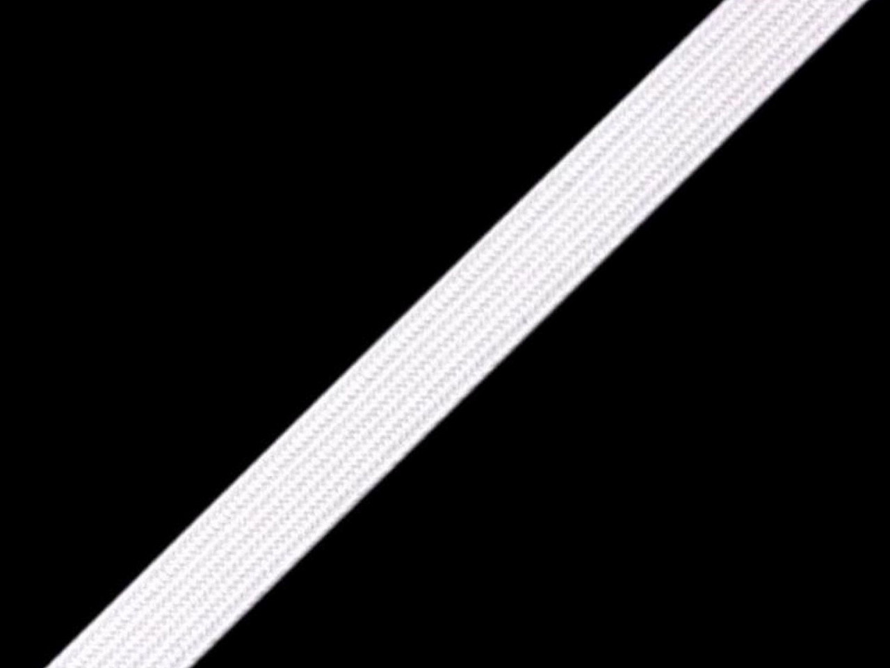 Lingerie elastic braid tape width 8 mm - Black (300 Meters)