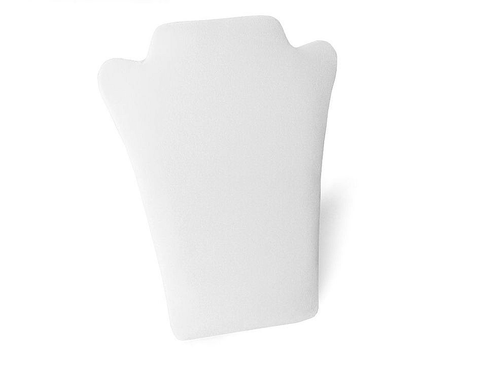 Necklace display stand ,velvet - Black (1 Piece)