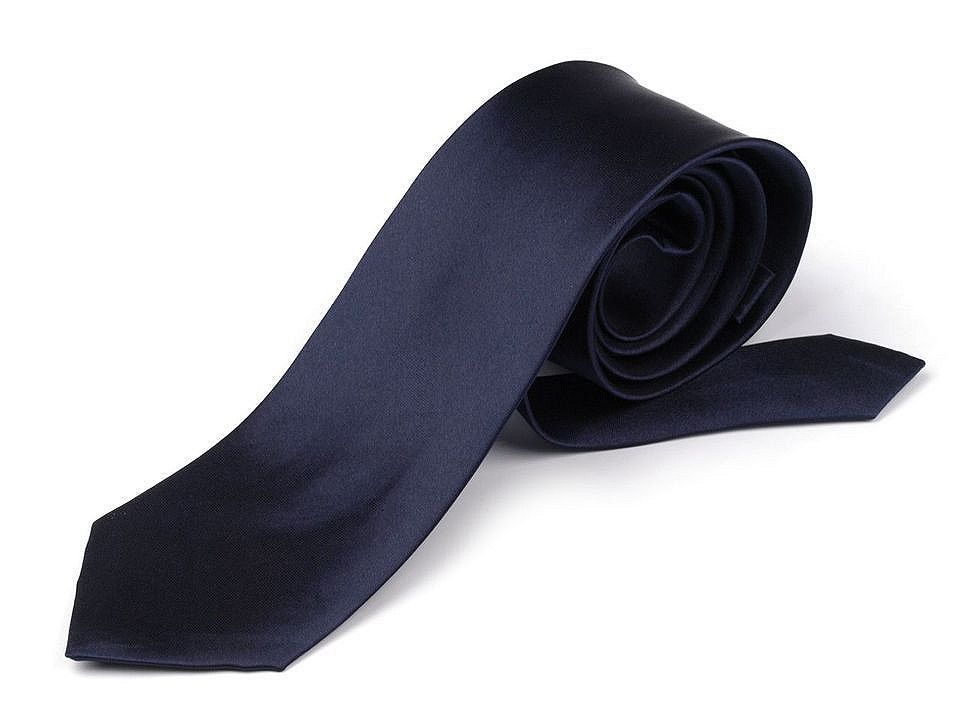 Satin tie - Black (1 Piece)