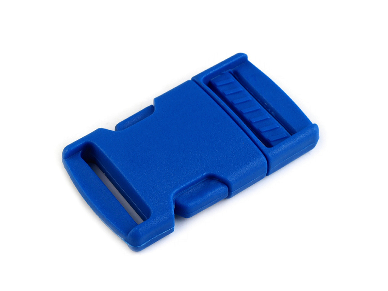 Plastic side release buckle with strap adjuster width 25 mm - White milk (100 Pairs)