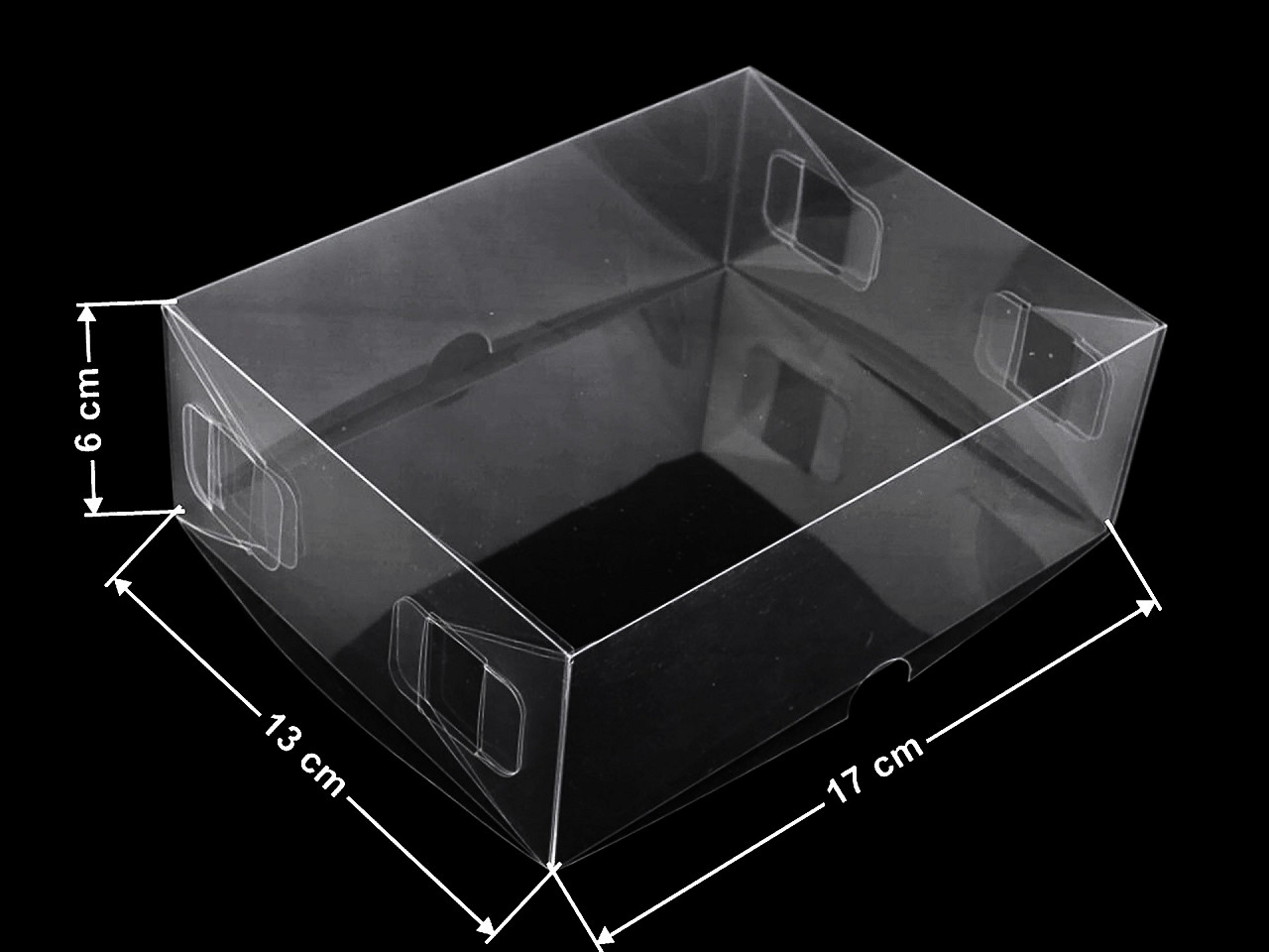 Clear packaging box - Transparent (10 Pieces)