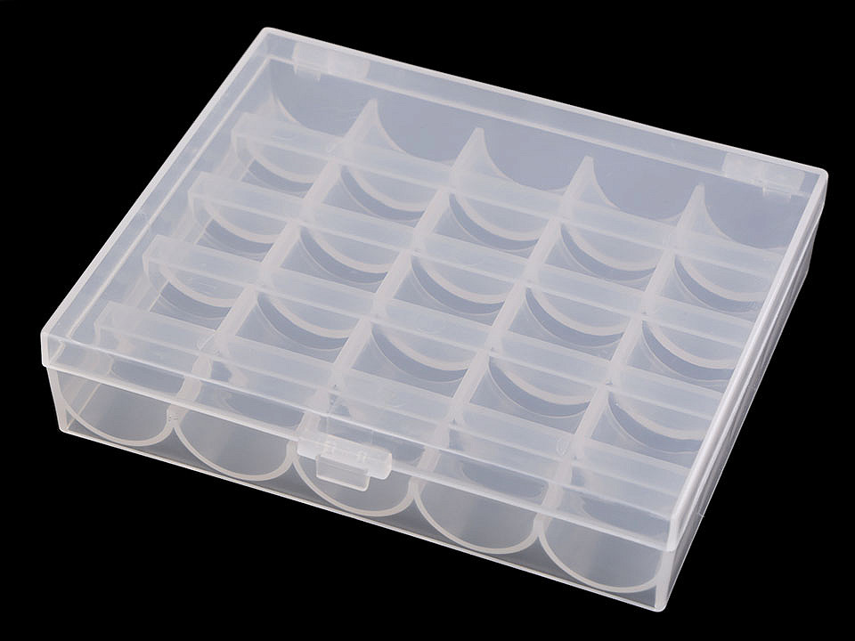 Bobbin box - Transparent (1 Box)