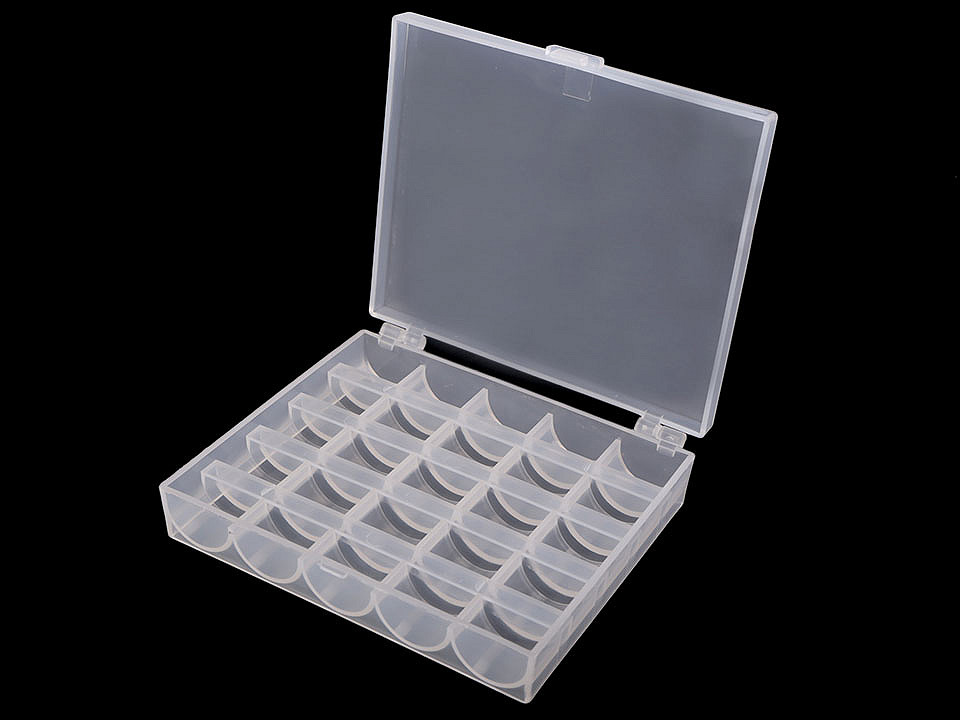 Bobbin box - Transparent (1 Box)