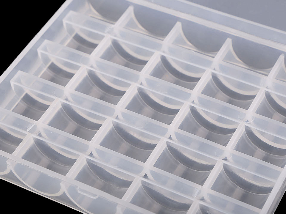 Bobbin box - Transparent (1 Box)