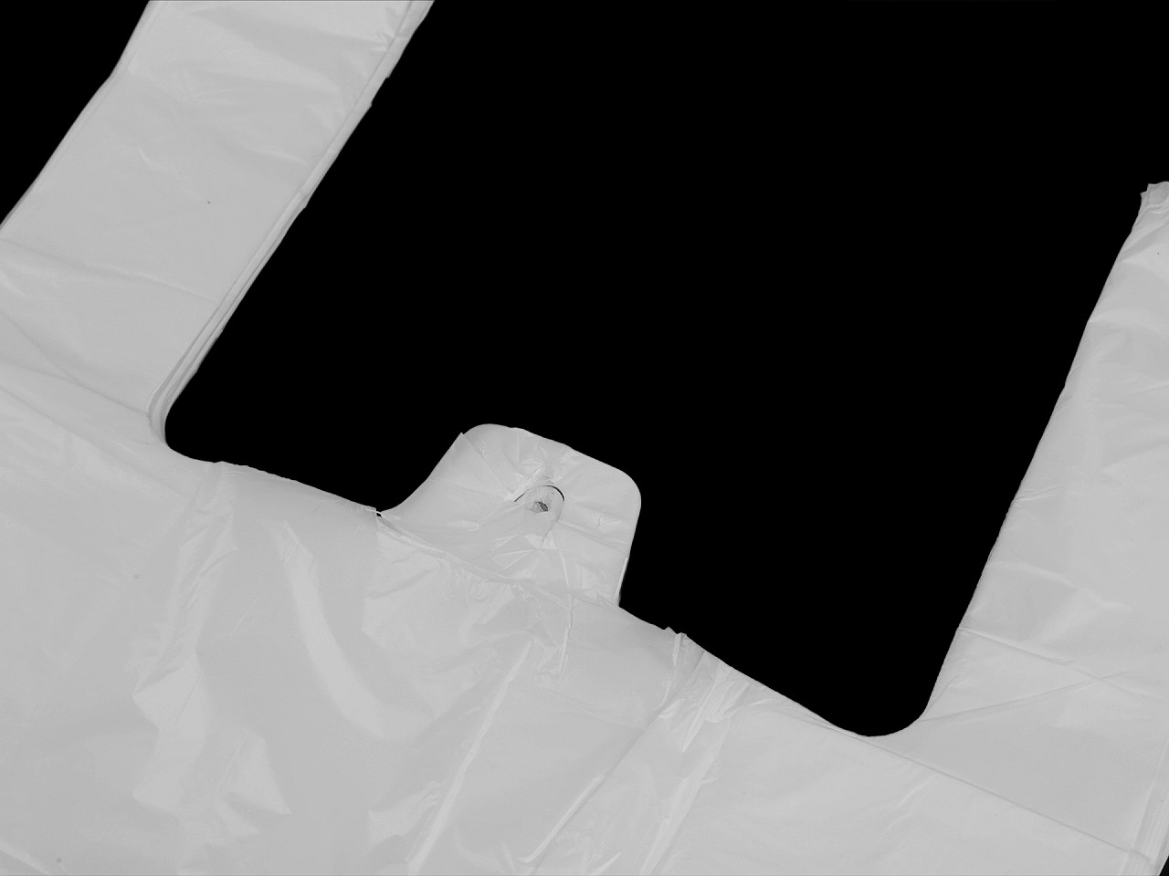 Microtene bag 30x37 cm - White milk (1 Bunch)