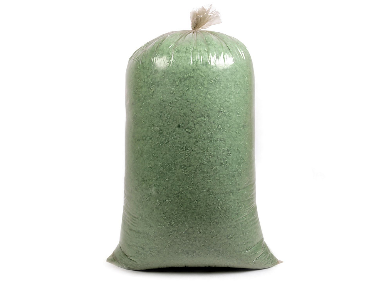 Hollow fiber polyester ball fiber filling / toy stuffing, 5 kg, not bleached - White (1 Bag)