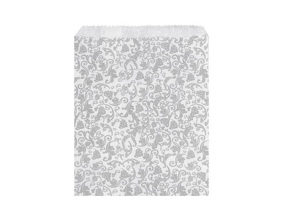 Paper bag 13x17.5 cm - Grey (100 Pieces)