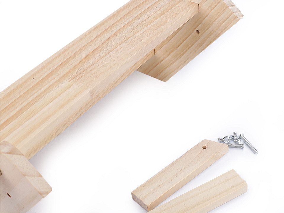 Wooden display stand - Natural light (1 Piece)