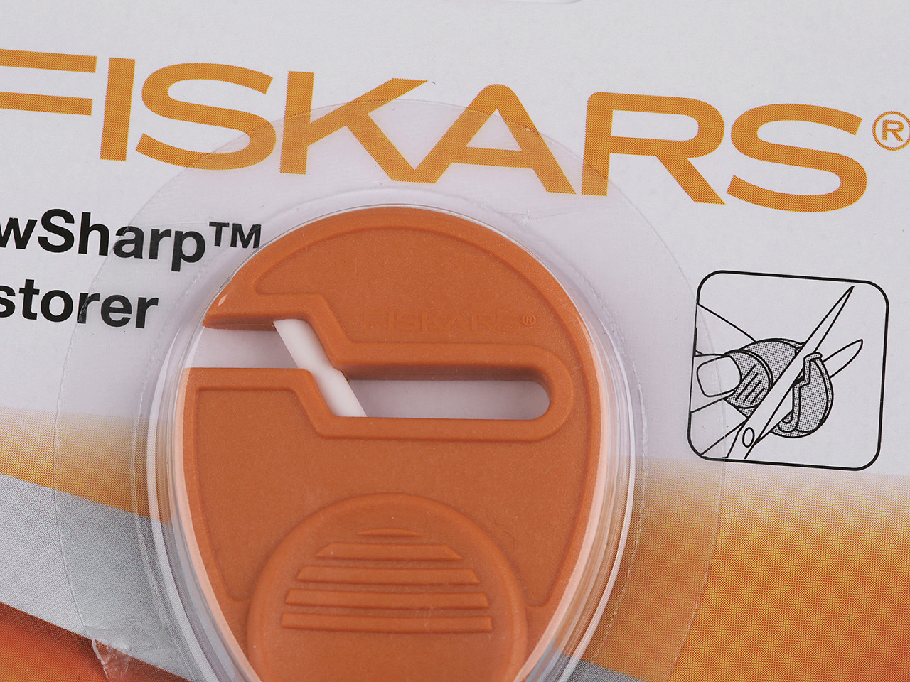 Fiskars scissor sharpener - Orange (1 Piece)