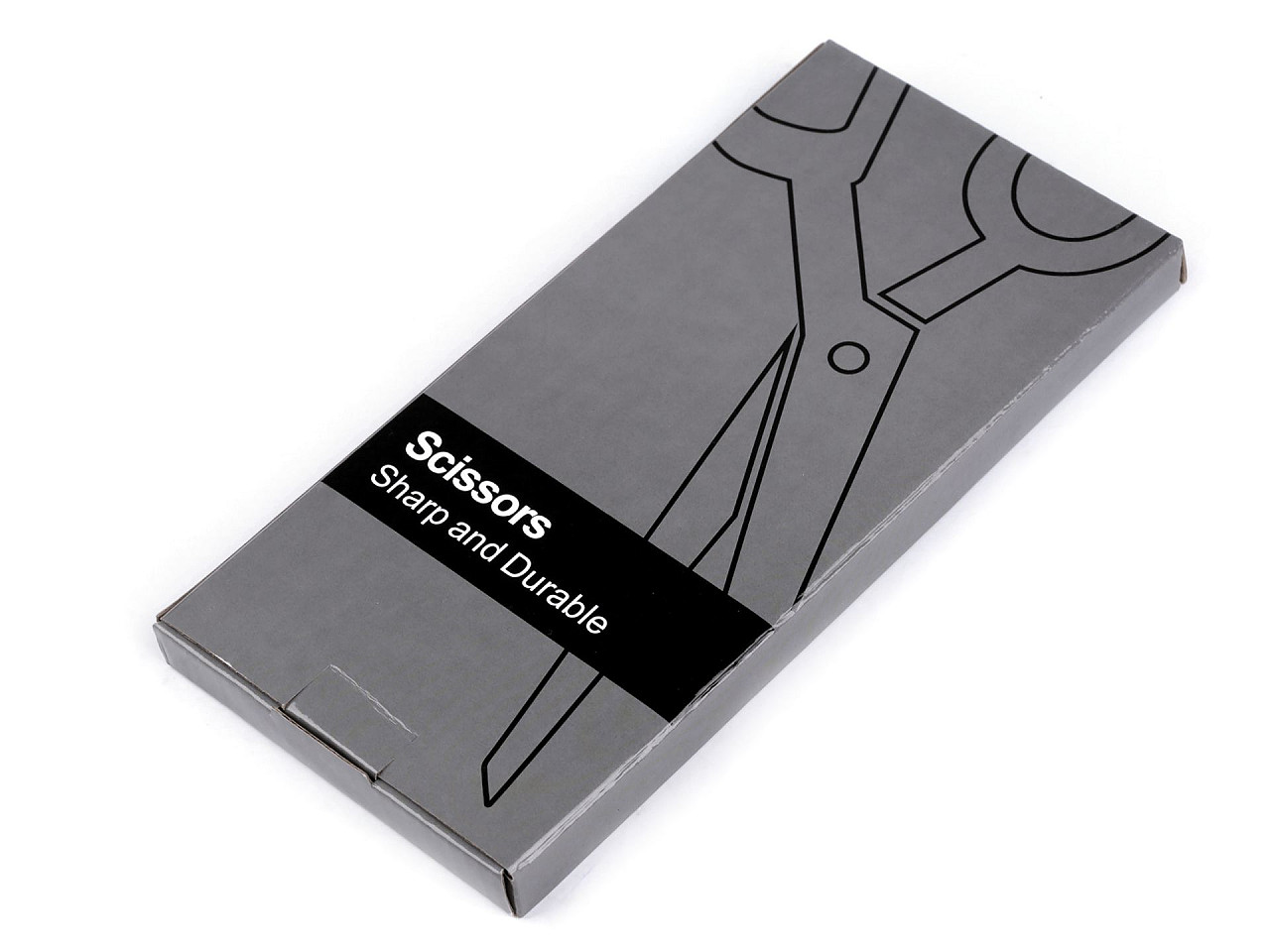 Scissors for left-handers, length 21 cm - Blue (1 Piece)