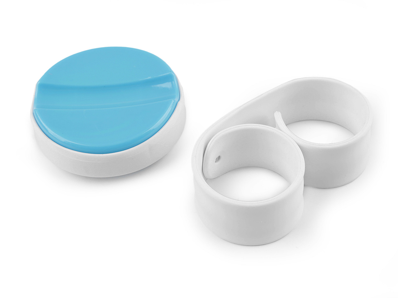 Hand pin cushion, magnetic - Blue azure (1 Piece)