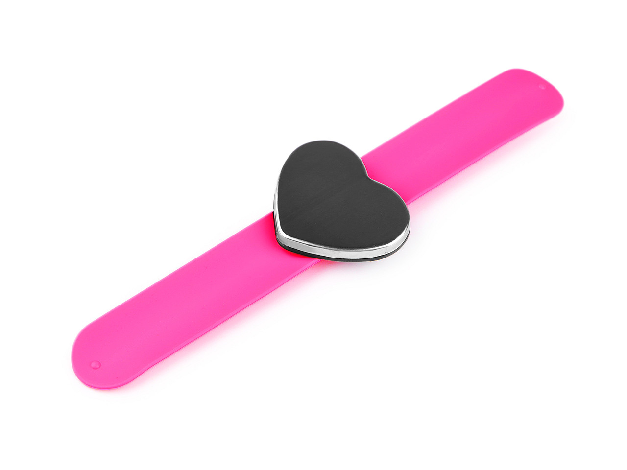 Magnetic hand pin cushion - heart, rectangle - Light green (1 Piece)