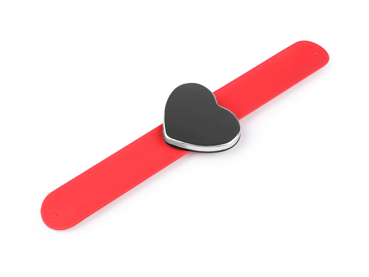 Magnetic hand pin cushion - heart, rectangle - Light green (1 Piece)