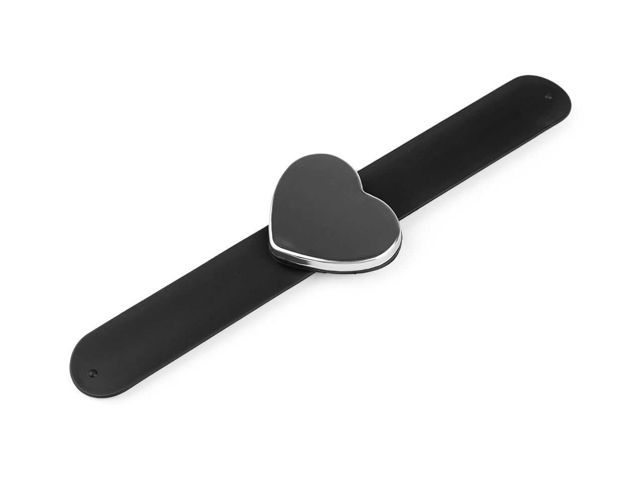 Magnetic hand pin cushion - heart, rectangle - Light green (1 Piece)