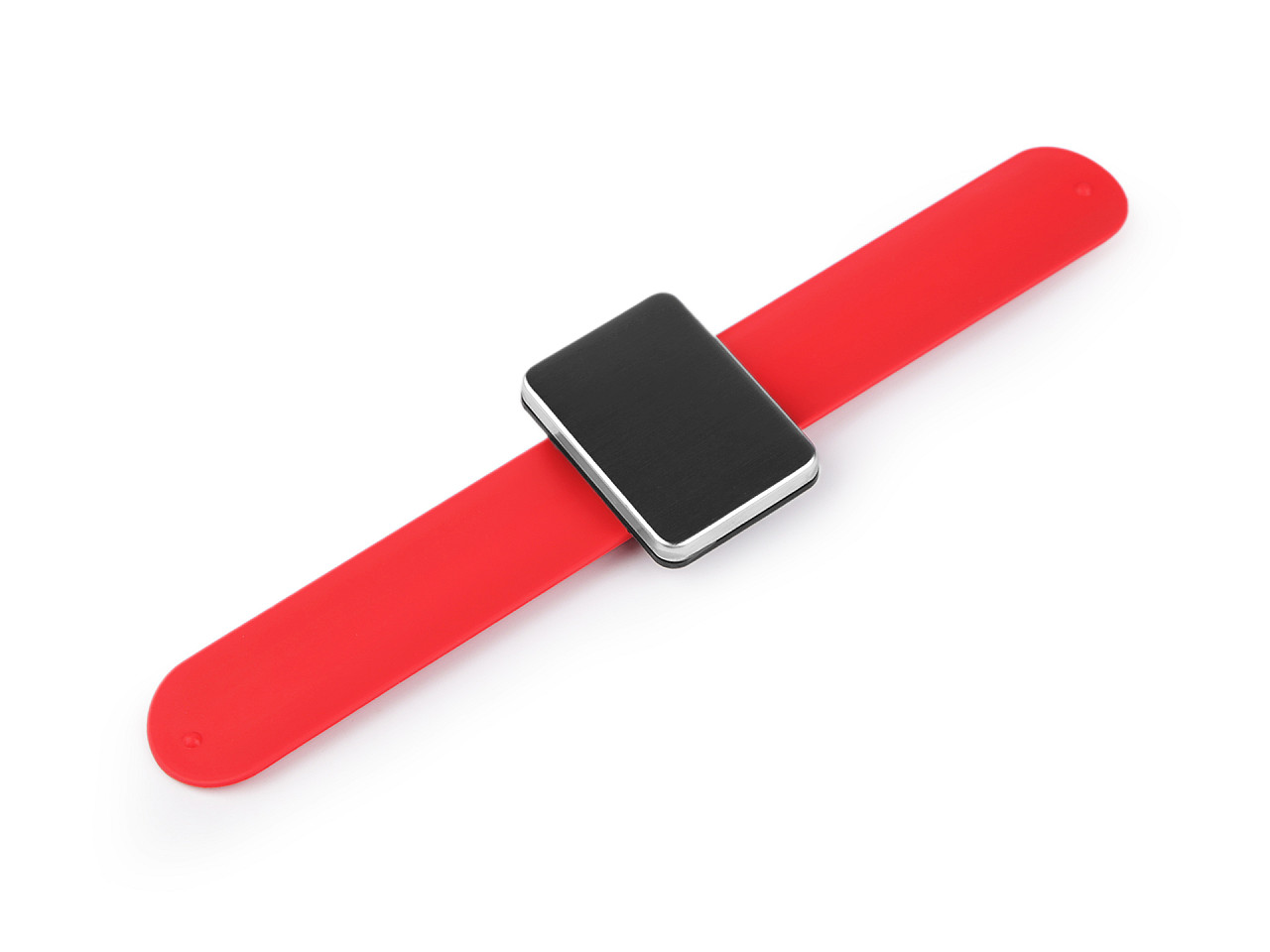 Magnetic hand pin cushion - heart, rectangle - Light green (1 Piece)