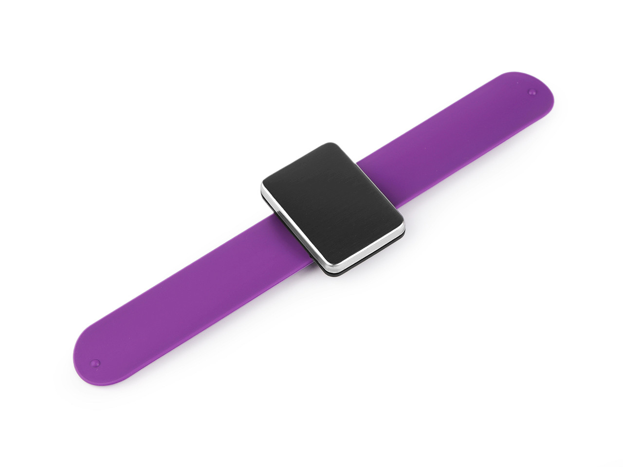 Magnetic hand pin cushion - heart, rectangle - Light green (1 Piece)