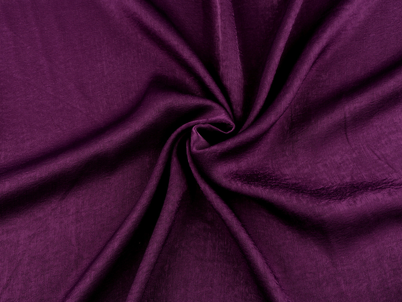 Imitation silk with a metallic sheen - Dark violet (1 Meter)
