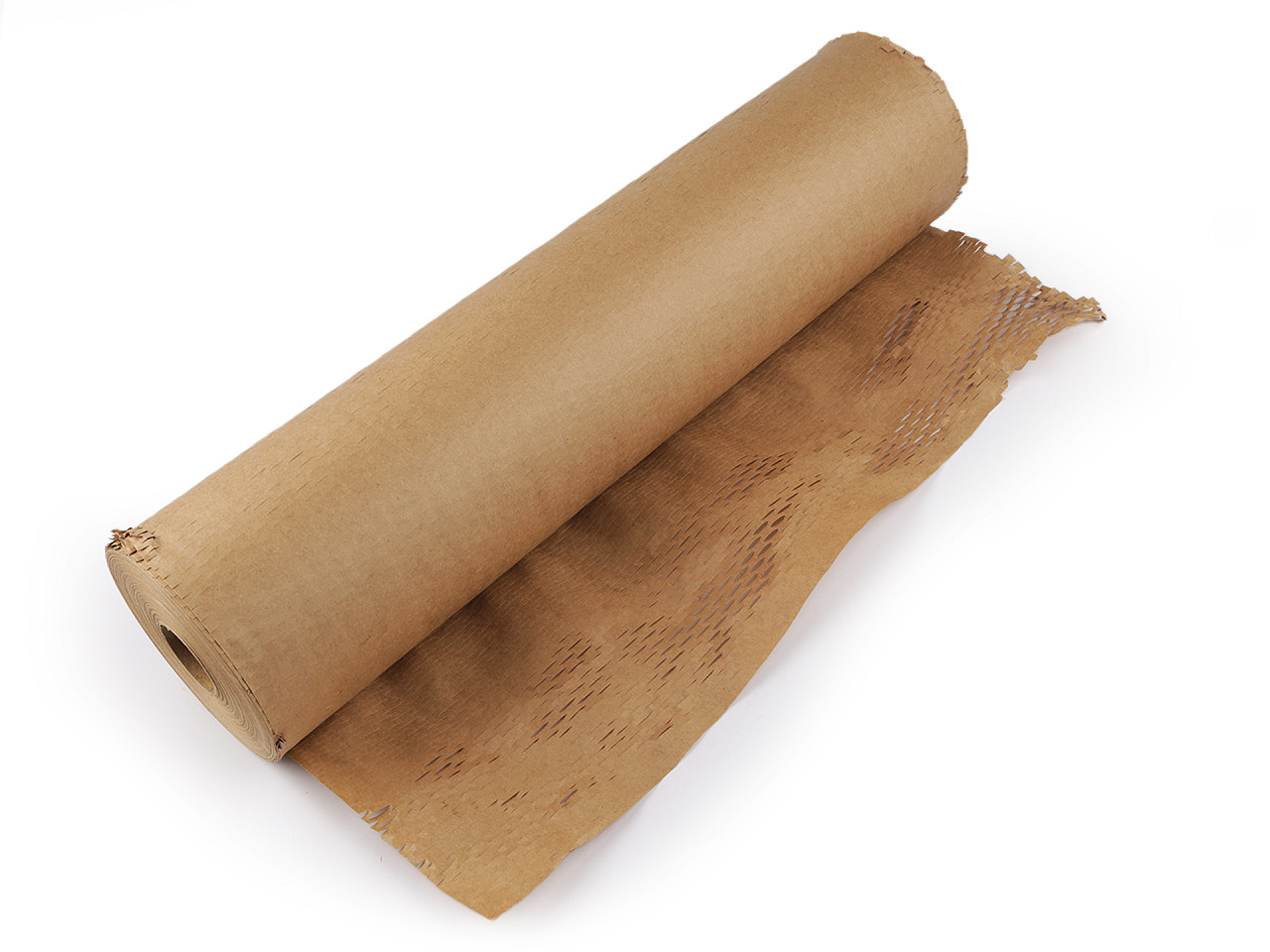 Honeycomb paper, width 50 cm, ecological, packaging - Natural brown (1 Piece)