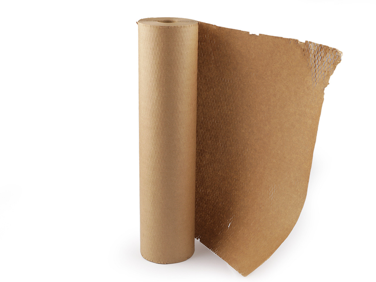 Honeycomb paper, width 50 cm, ecological, packaging - Natural brown (1 Piece)