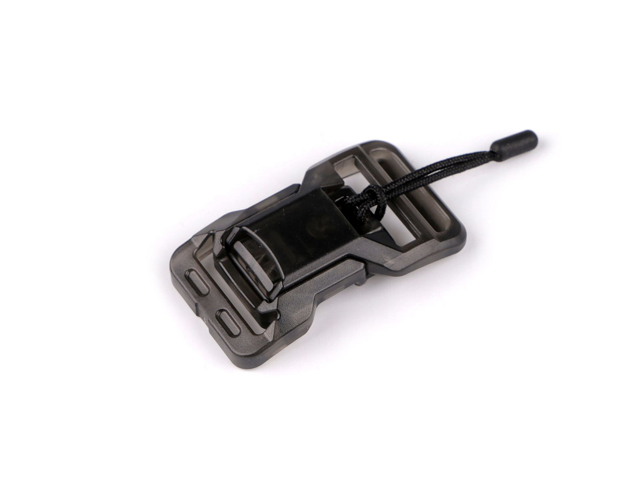 Magnetic plastic buckle, width 20 mm - Black (10 Pairs)